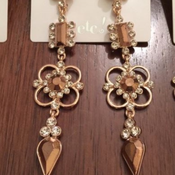 Jewelry - FINAL MARKDOWN  Rose Gold Earrings